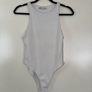 Zara Classic White Bodysuit